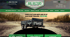 Desktop Screenshot of mrvictors.com