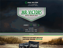 Tablet Screenshot of mrvictors.com